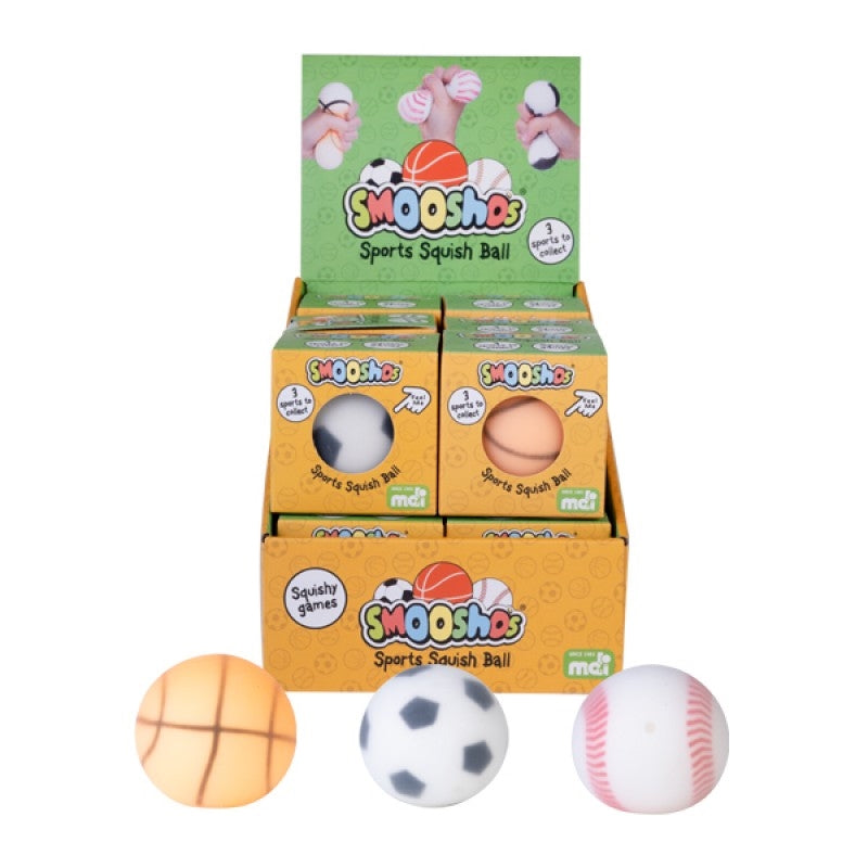 Smooshos Squishy Sports Ball  (SENT AT RANDOM)