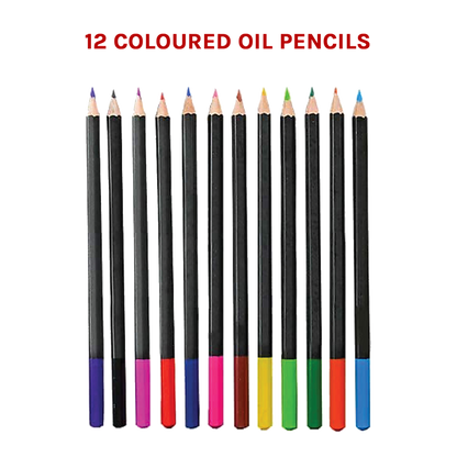 Art Sketch Pencils Oil Drawing Colouring Graphite Charcoal Pencil Set 72pcs/set