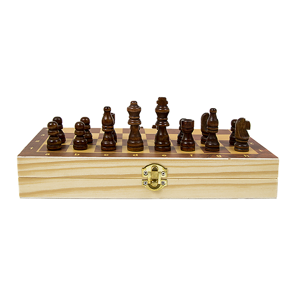 Chess Board Games Folding Large Chess Wooden Chessboard Set Wood Toy Gift